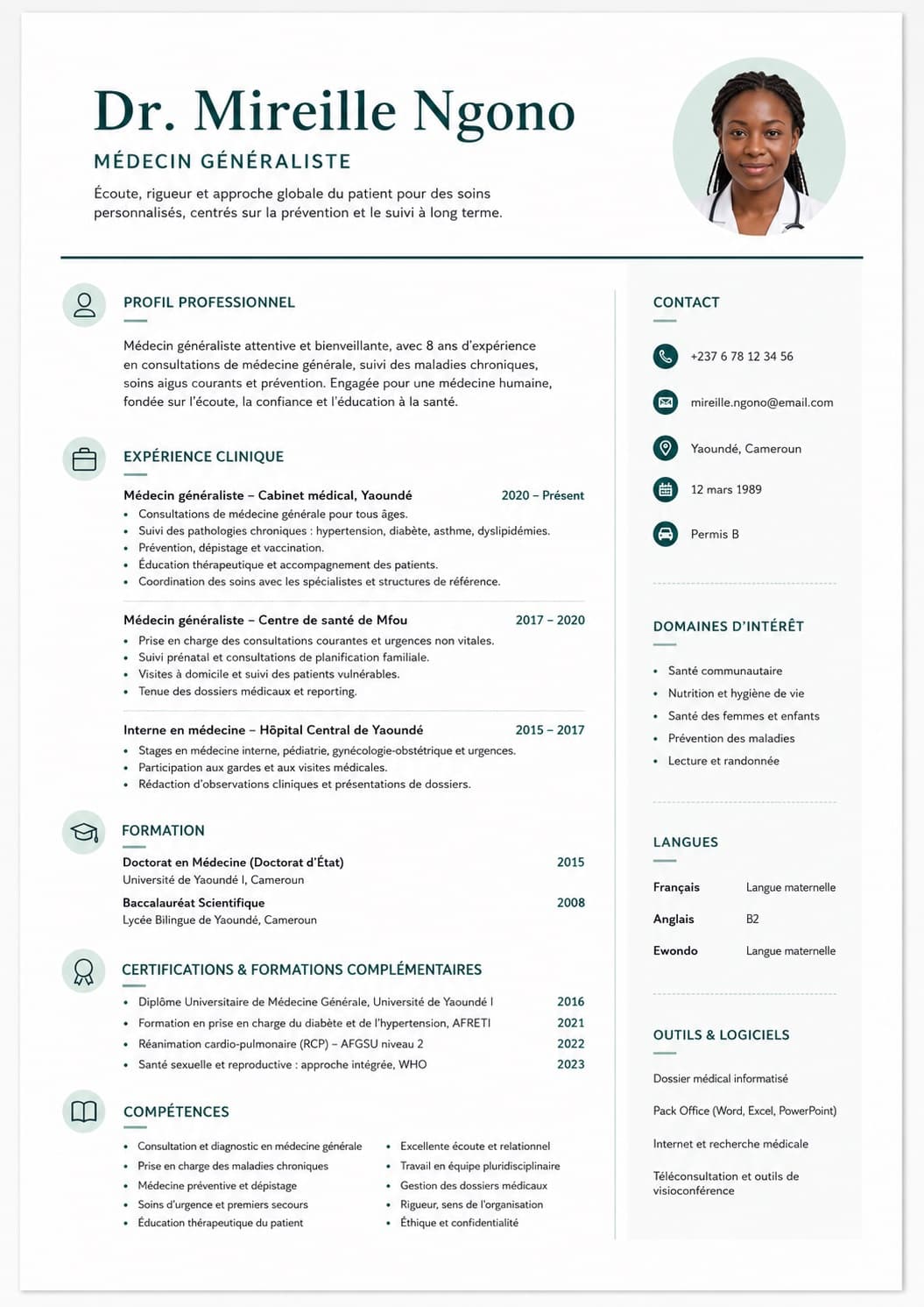 Clinical Calm, exemple 2